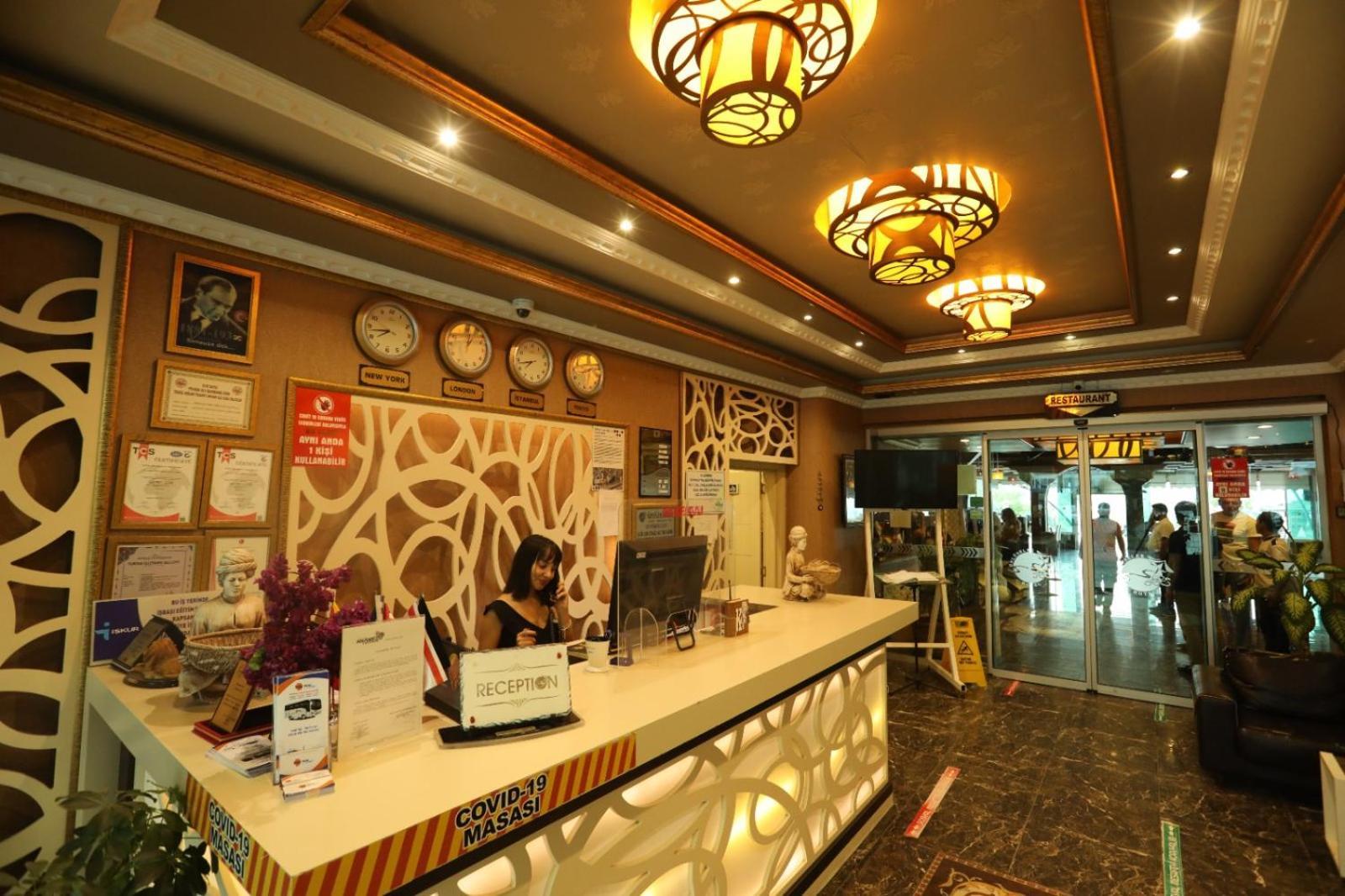 Unluselek Hotel Anamur Eksteriør bilde